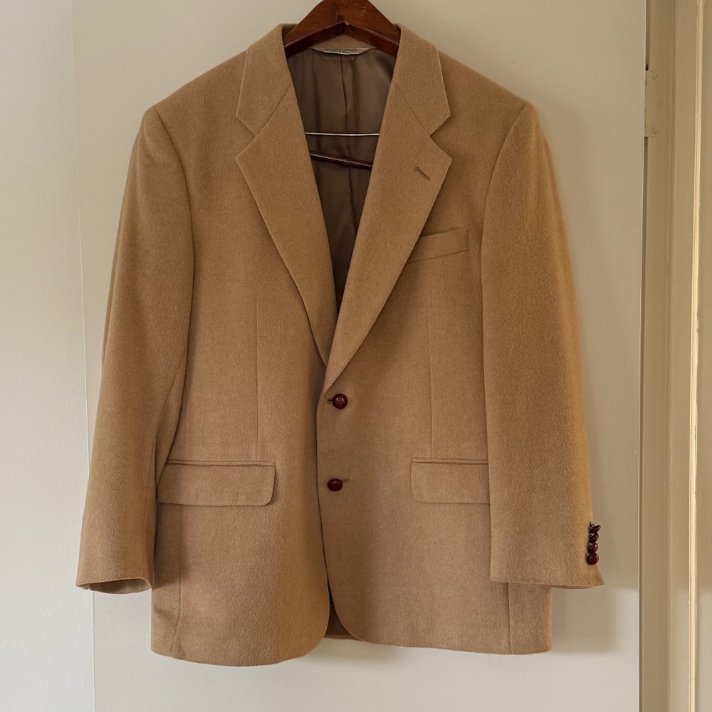 100% Camel Hair Men Blazer/Sport Coat